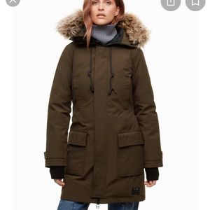 TNA - Bancroft Parka - olive green ❄️